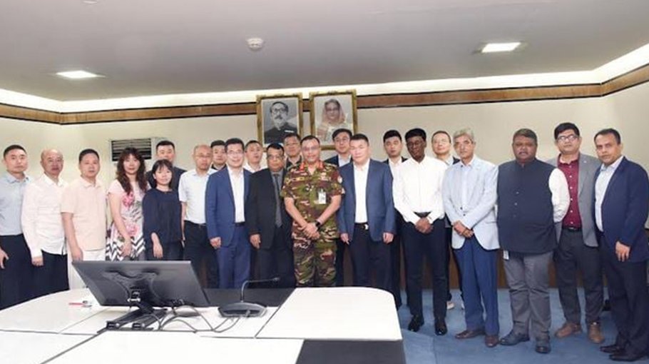 Chinese Textile, Apparel Industry delegation visits BEPZA