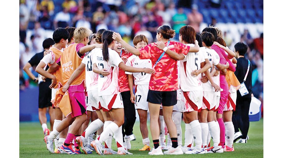 Japan sink Brazil 