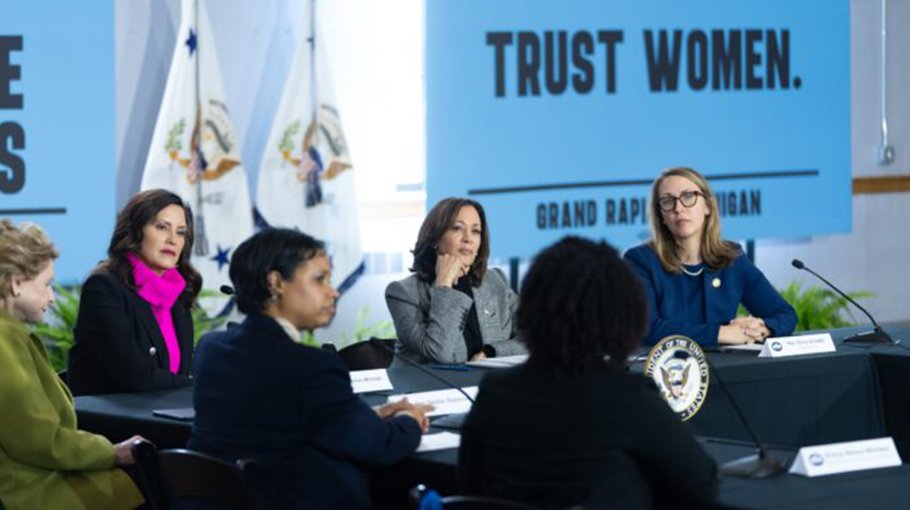 Could Harris choose a  female running mate?