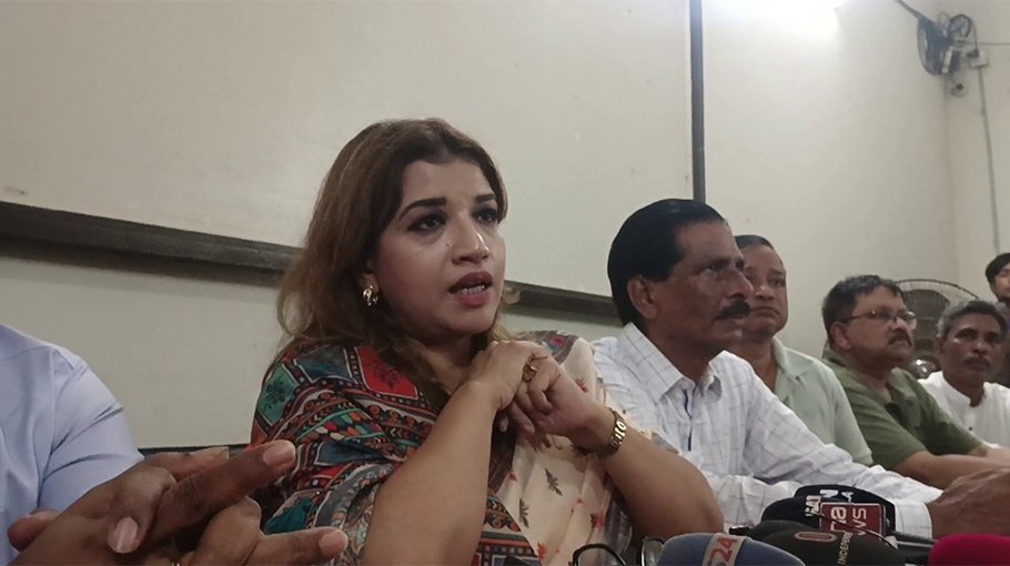 BNP holds press briefing at Faridpur