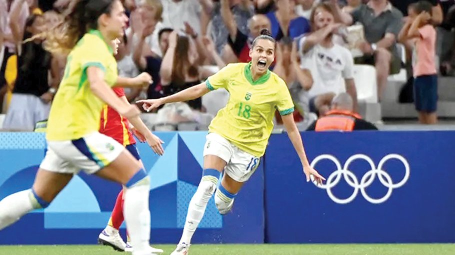 Brazil shock world champions Spain