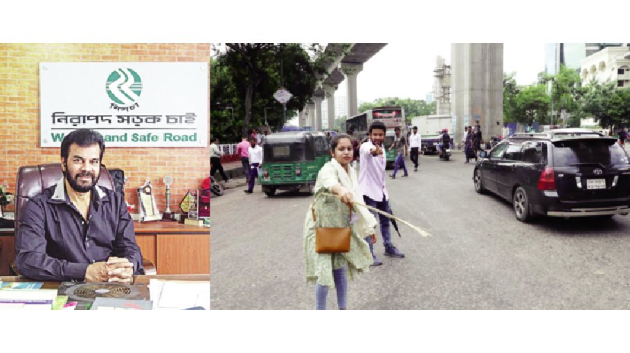 Ilias Kanchan praises students managing traffic amid police absence