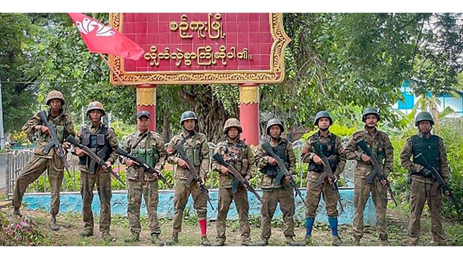 Junta Controls Fewer Than 100 of Myanmar’s 350 Towns: NUG