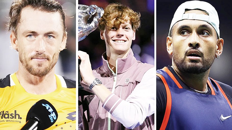 Tennis world divided over Sinner storm  