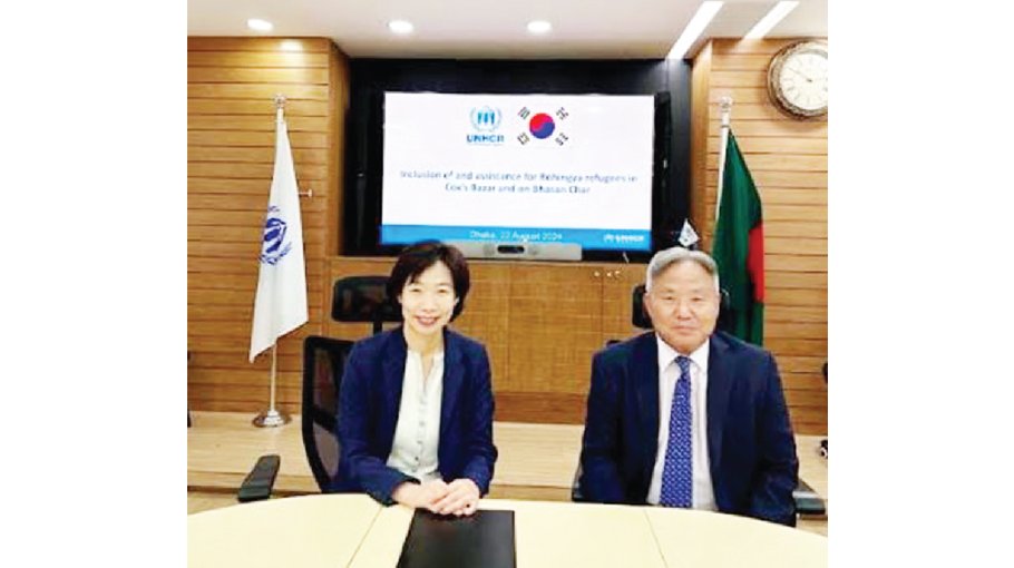 UNHCR welcomes Korean  aid for Rohingyas