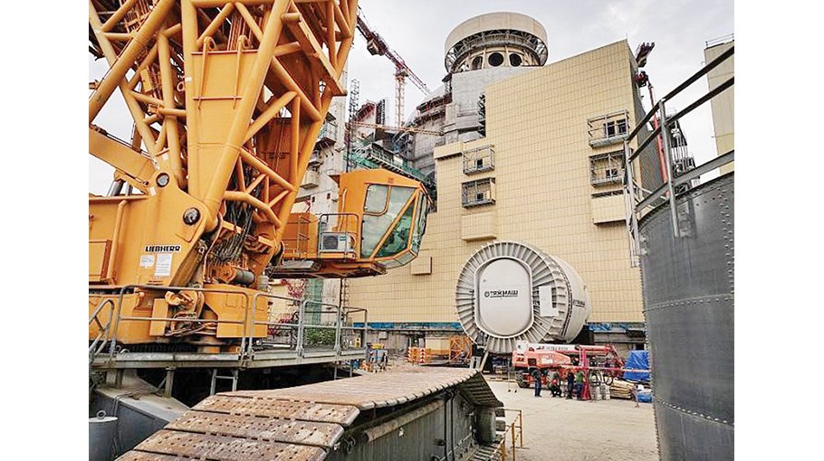 RNPP Unit-2 receives delivery of major  equipment