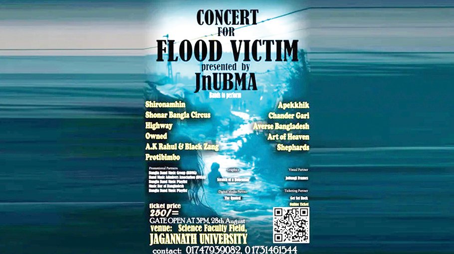 JnUMBA’s ‘Concert for Flood Victims’ today 