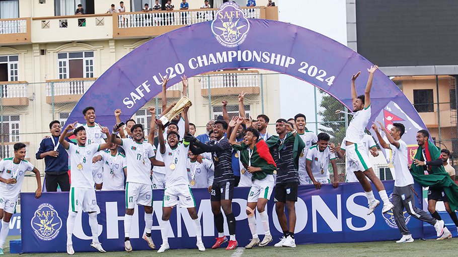 Bangladesh clinch SAFF U-20 Championship title 