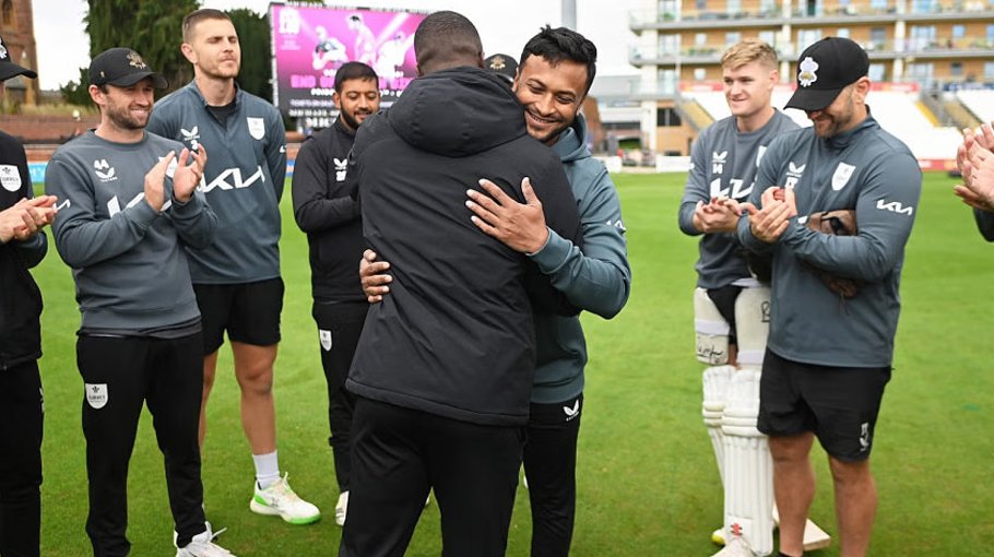 Shakib makes Surrey debut memorable  