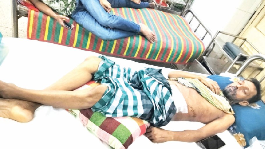 Latif struggling for life in  hospital 