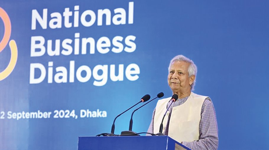 Prof Yunus urges businessmen to help build new Bangladesh