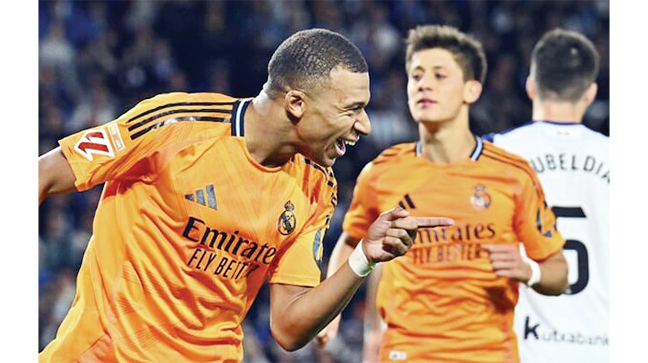 Vinicius, Mbappe steer Madrid’s win