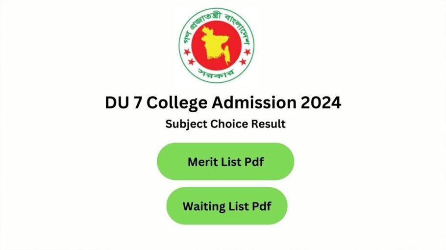 DU-affiliated 7 colleges   3rd phase subject   allotment published