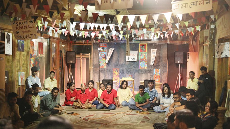 ‘Re-love-ution’ fest celebrates art, dialogue at Jatra Biroti