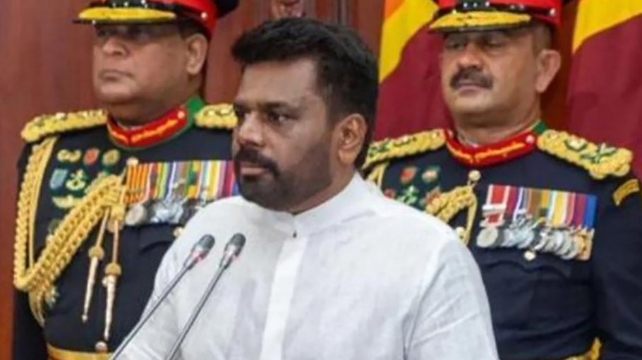 Sri Lankan new president sworn in 
