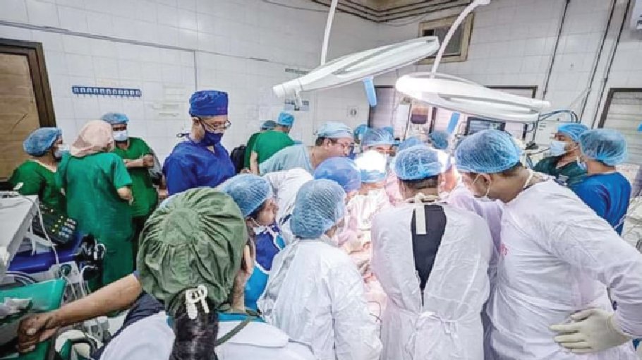 Successful separation of conjoined twins at DMCH