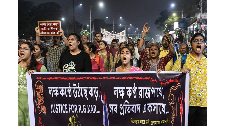 Thousands march in India as doctors resume strike