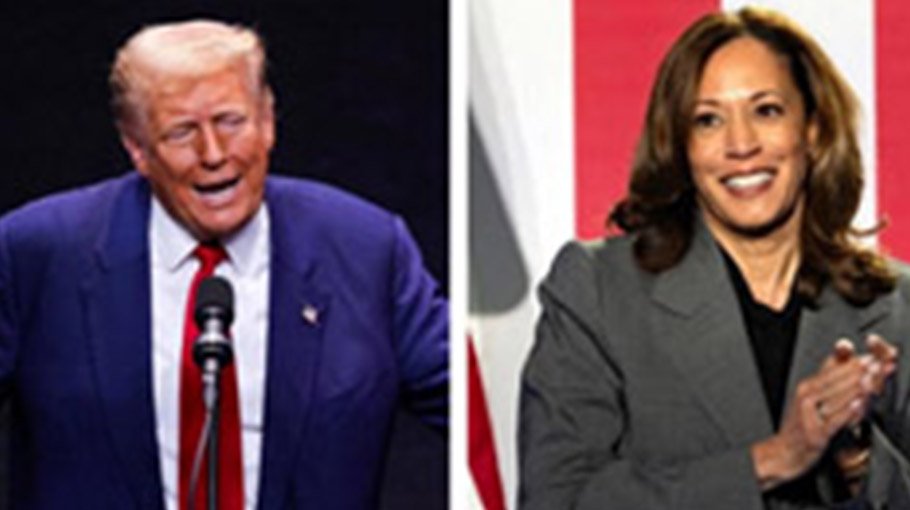 Trump on the stump, Kamala hits airwaves  in razor-edge US polls
