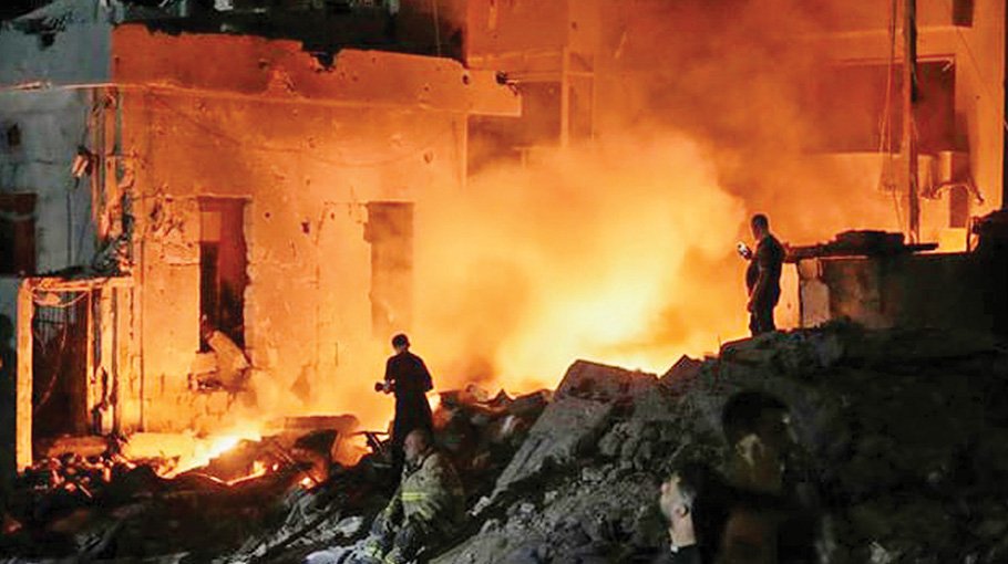 Israel strikes kill 22 in central Beirut