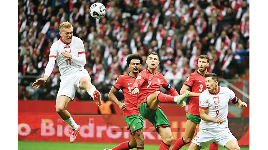 Ronaldo steers Portugal 