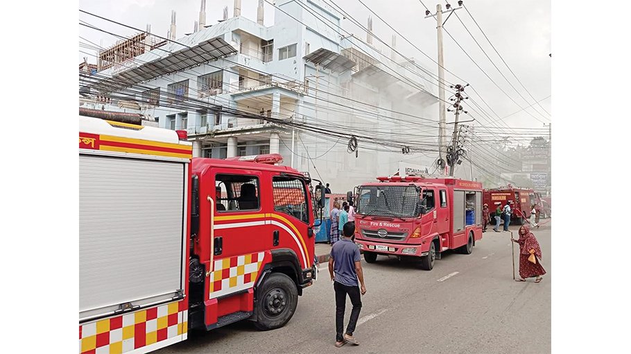 Devastating blaze  at SBMCH