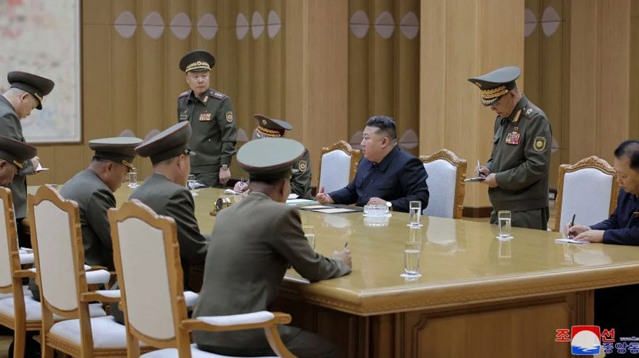Kim holds security meeting over   drone flights