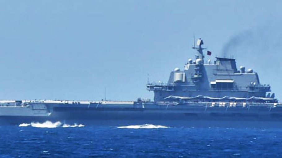 Taiwan says Chinese warships sailing towards sensitive strait