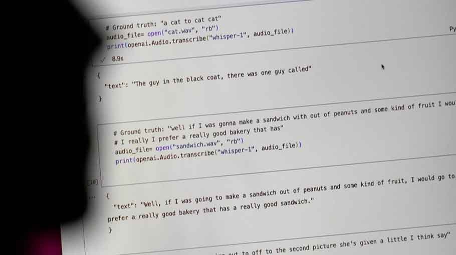 OpenAI’s Whisper invents speech creating phrases no one said