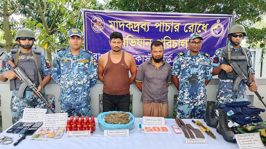 BCG detains 2 drug peddlers in Khulna