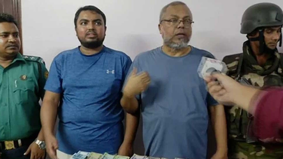 Jt forces arrested ex-addl secy, his son