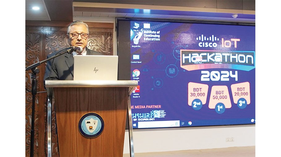 AIUB hosts Cisco IoT Hackathon 2024