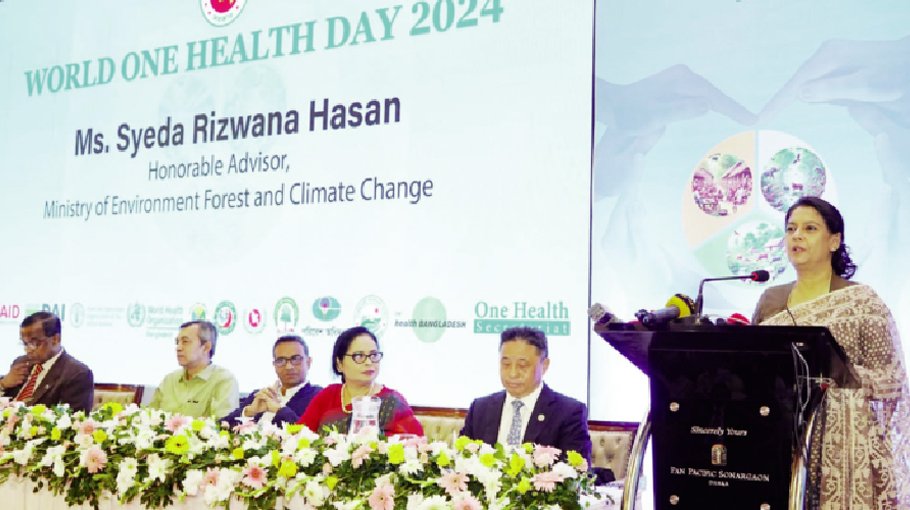 Save nature, wildlife to prevent infectious diseases: Rizwana
