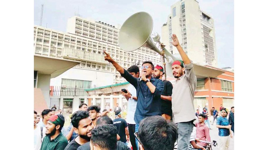 JnU students place five-point demand 