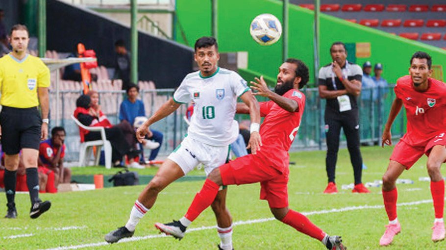 Booters face Maldives today