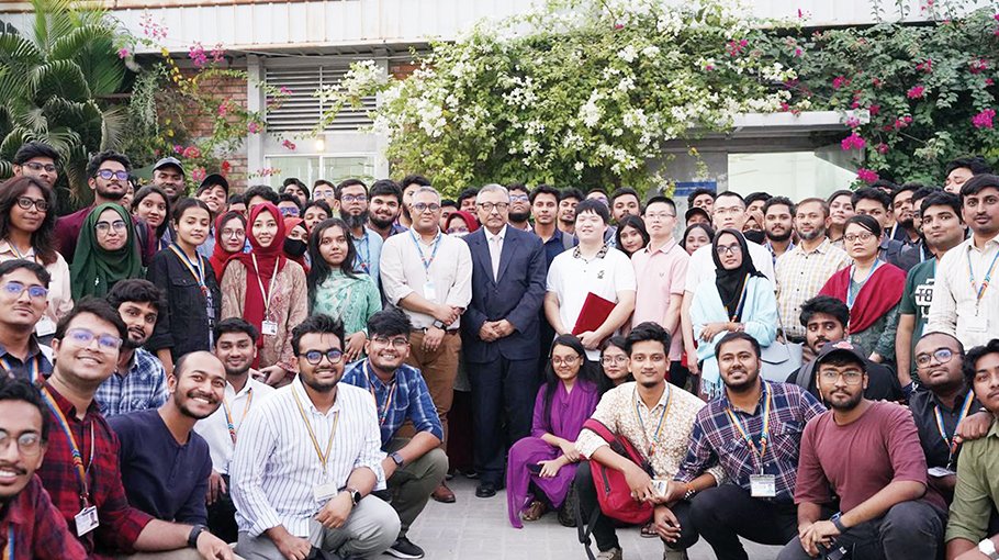 AIUB holds workshop on industrial laser applications