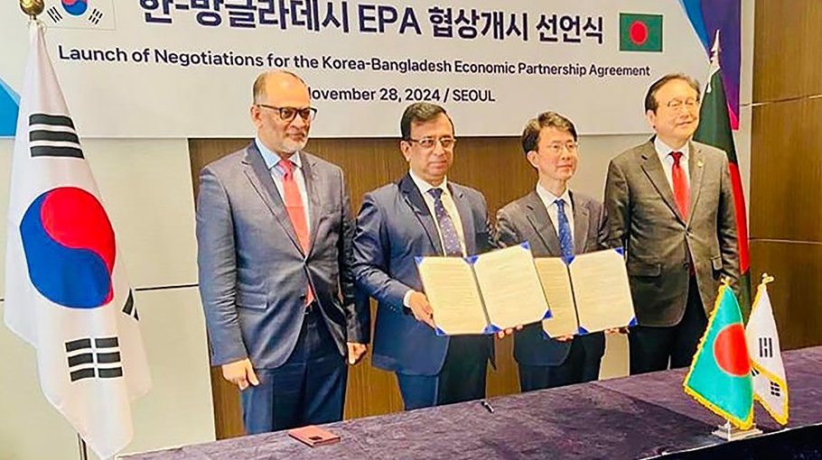 Dhaka, Seoul enter into negotiations to sign EPA