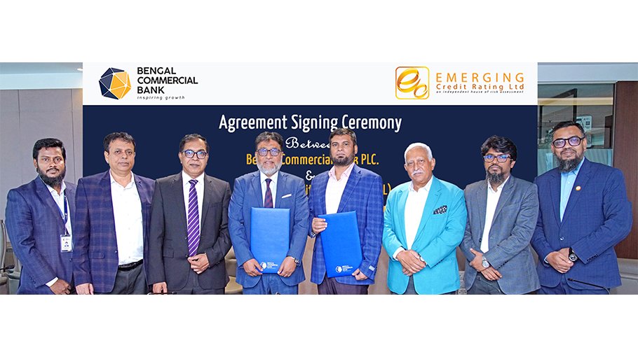Bengal Commercial Bank Signs Agreement with Emerging Credit Rating Ltd.