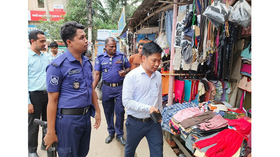 Illegal occupiers fined  Tk 63,ooo in Raozan