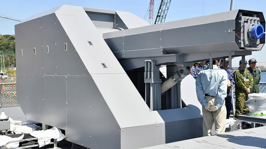 Japan shows off futuristic ‘railgun’ at defence expo