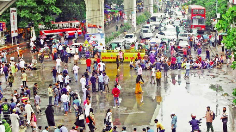 Ceaseless demos cripple city