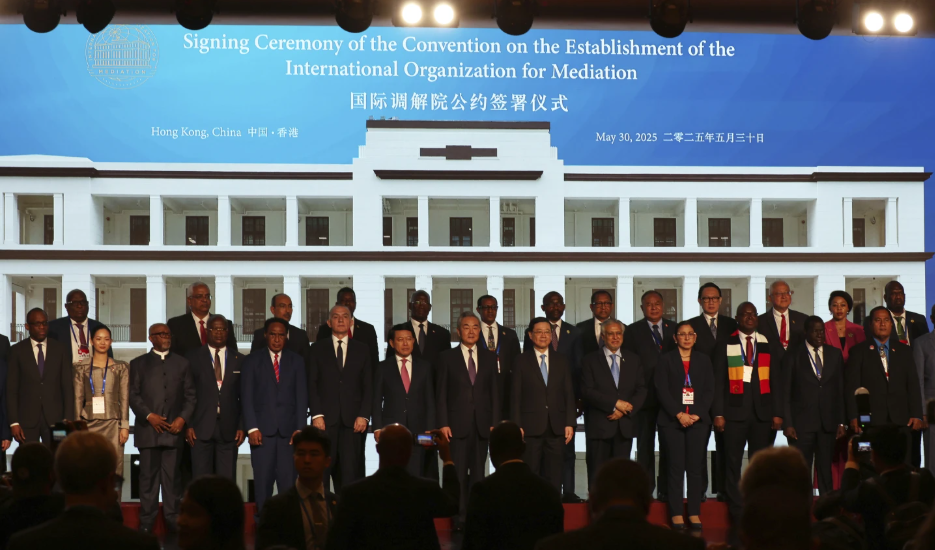 China forms new global mediation group with dozens of countries