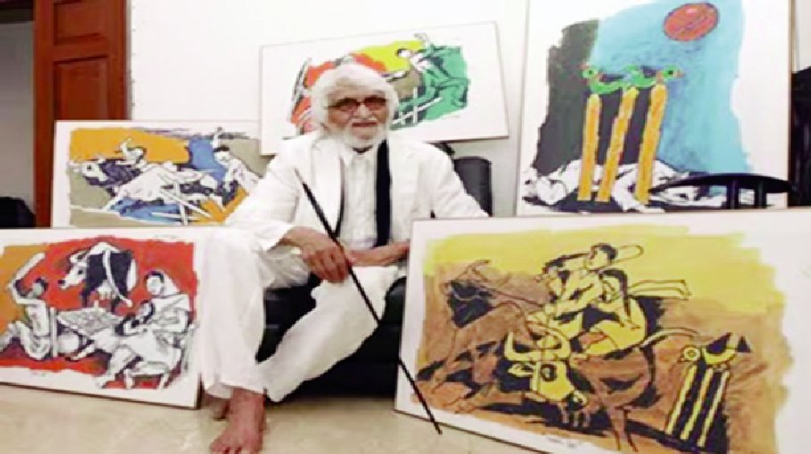 25 rare MF Husain paintings to be auctioned in Mumbai