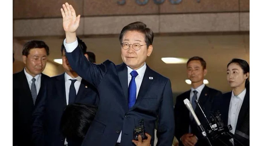 South Korea’s President Lee takes power after sweeping election win