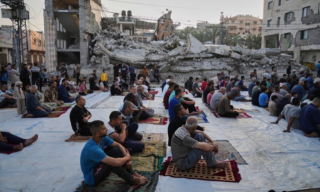 Gaza marks Eid amid rubble, scarce food, and ongoing war