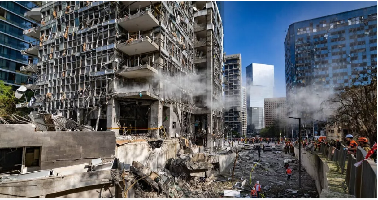 Israel threatens to eliminate Khamenei as Iranian missiles damage hospital near Tel Aviv