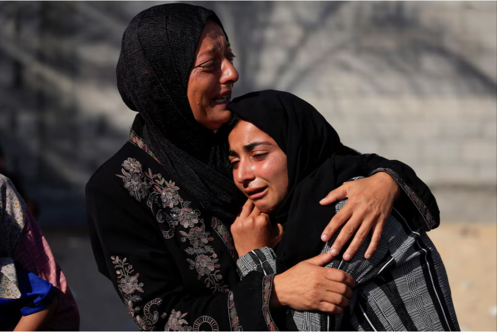Israel orders evacuations in northern Gaza as Trump calls for war to end