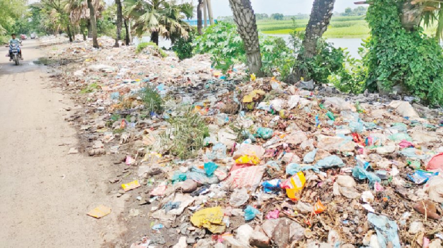 Waste dumping poses threat to public health in Jibannagar