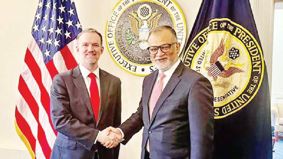 Commerce adviser meets US trade representative as tariff talks continue