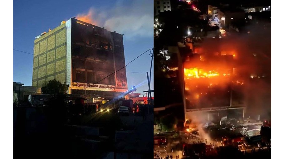 Over 50 killed in Iraq shopping   mall fire