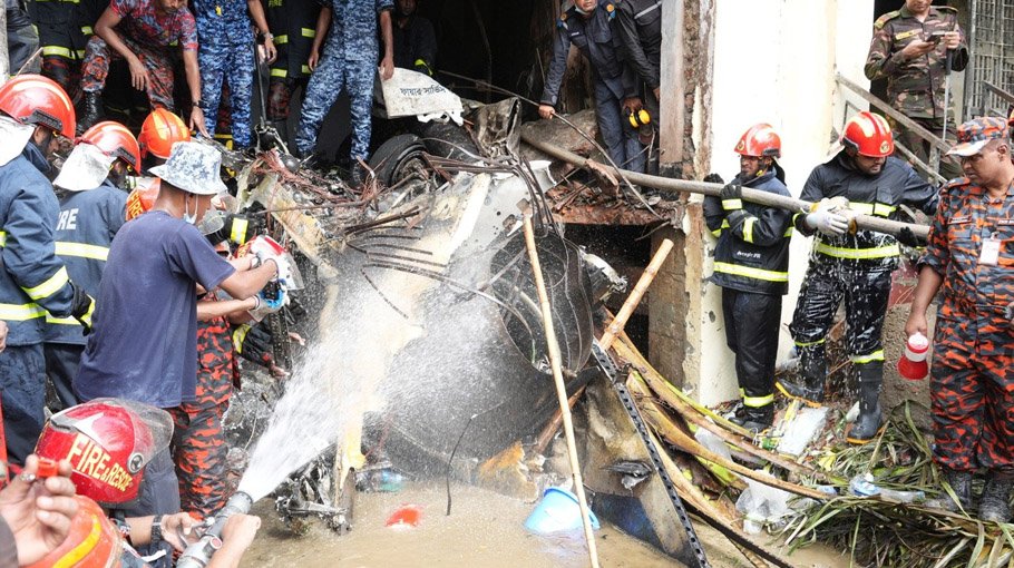 Helpline ‘109’ and ‘1098’ introduced for emergency help in Uttara jet crash